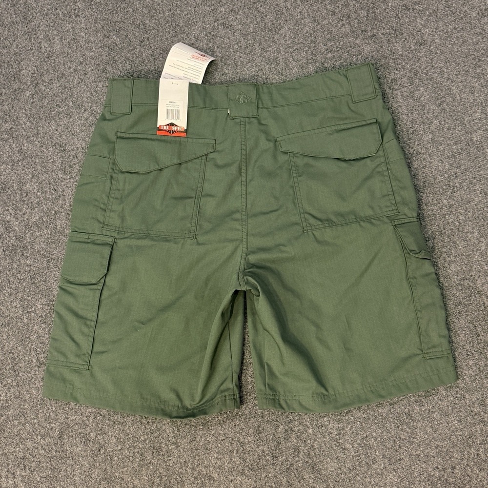 TRUE SPEC 24-7 Series Men's Sz 38 Tactical Cargo Shorts Green NWT - Picture 8 of 13